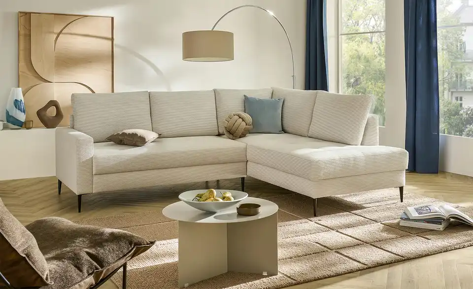 smart Ecksofa Candice, in Wohnsituation