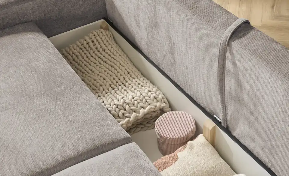 uno Schlafsofa Bouli mit Bettkasten, Detailansicht