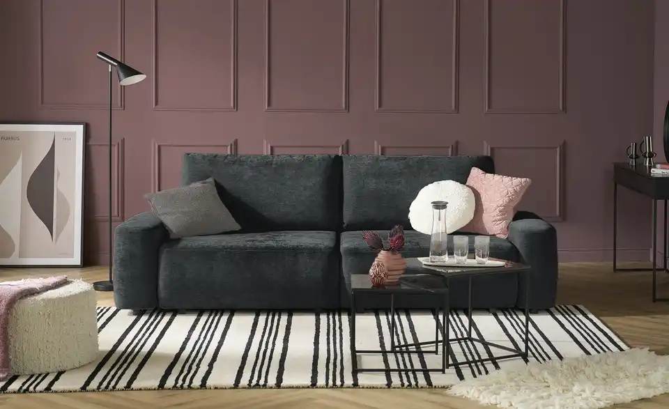 uno Schlafsofa Bouli mit Bettkasten, Frontansicht