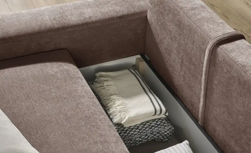 uno Ecksofa Bouli mit Schlaffunktion, Detailansicht