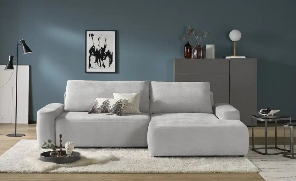 uno Ecksofa Bouli mit Schlaffunktion, Frontansicht