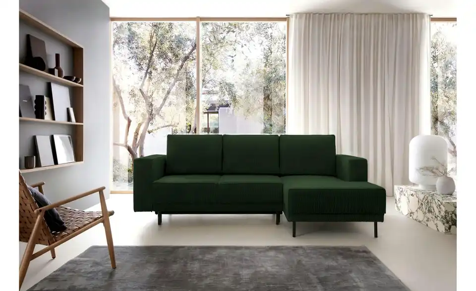 Selsey Ecksofa Rodario Mini mit Schlaffunktion, in Wohnsituation