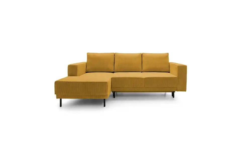 Selsey Ecksofa Rodario Mini mit Schlaffunktion, Frontansicht