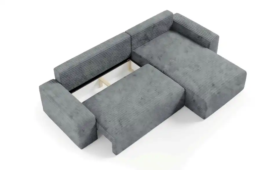 Ecksofa COCO L 90 Coco mit Schlaffunktion, Funktionsansicht