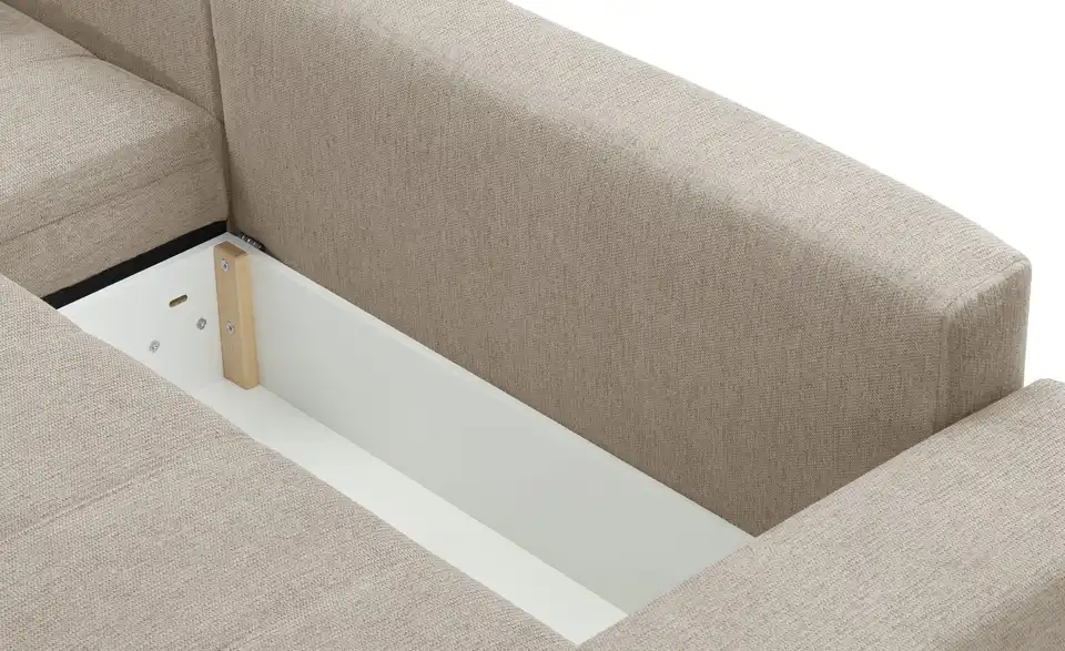 bobb Ecksofa Arissa de Luxe mit pflegeleichtem Bezug, Detailansicht