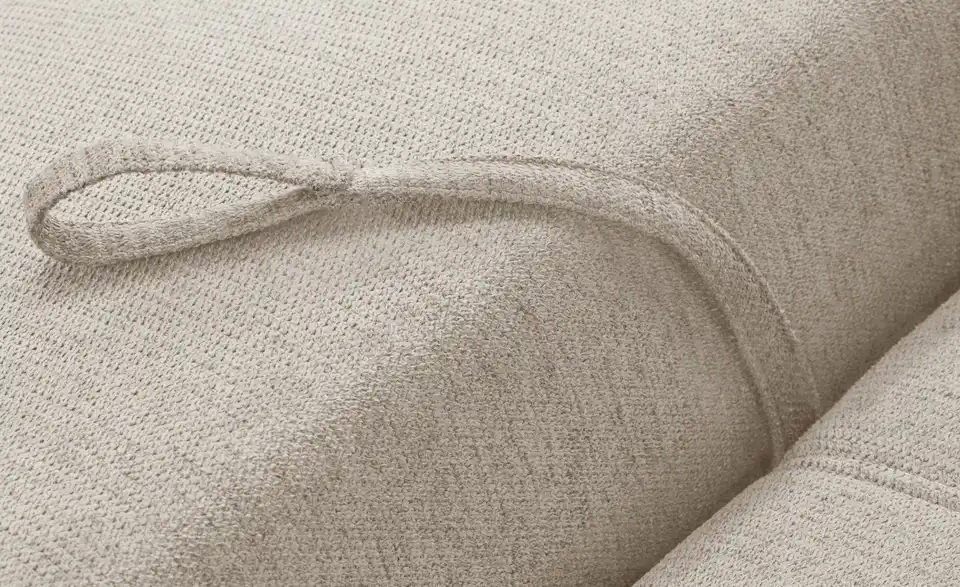 bobb Ecksofa Arissa de Luxe mit pflegeleichtem Bezug, Detailansicht