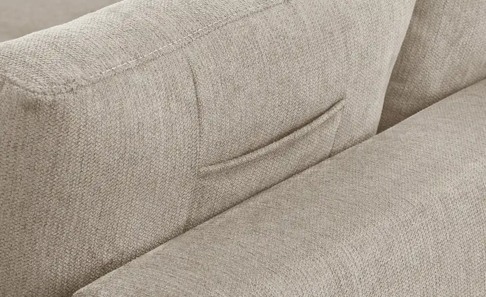 bobb Ecksofa Arissa de Luxe mit pflegeleichtem Bezug, Detailansicht