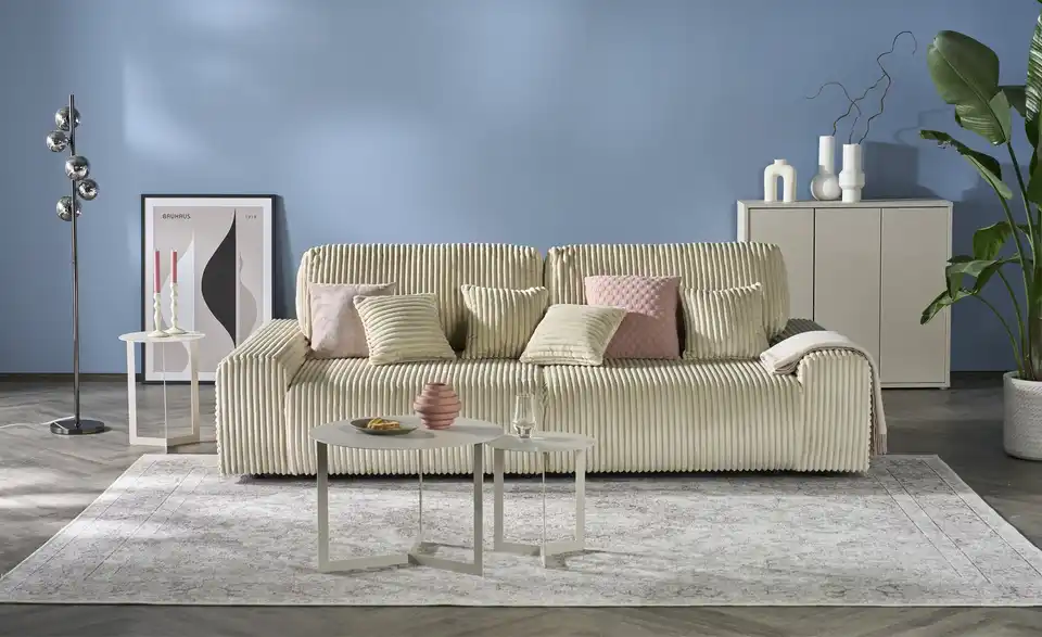 Big Sofa Jolena mit Schlaffunktion, Frontansicht