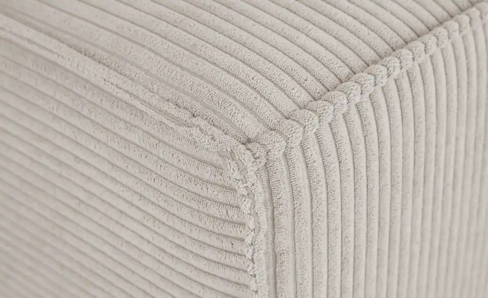 Ecksofa Cleo mit Schlaffunktion, Naht