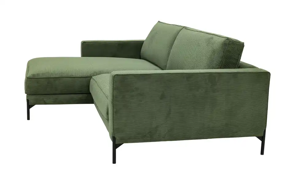 Loop your Style Ecksofa Deep Free aus Cordstoff, Profilansicht