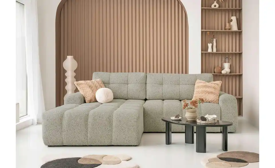 Miuform Ecksofa, in Wohnsituation