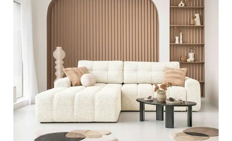 Miuform Ecksofa, in Wohnsituation
