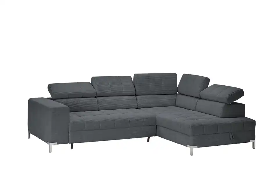 Ecksofa Arte mit verstellbaren Kopfstützen, Funktionsansicht