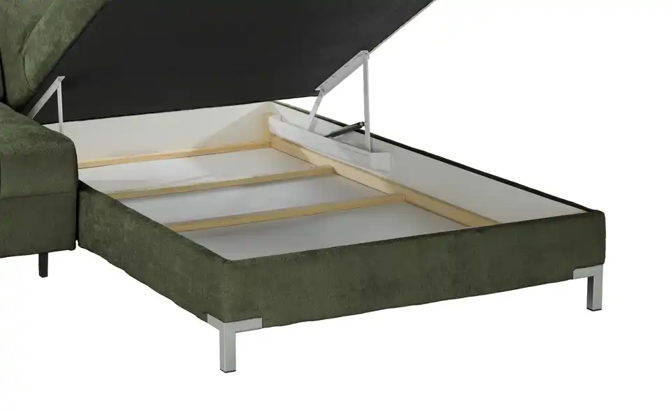 Ecksofa Arte mit verstellbaren Kopfstützen, Detailansicht