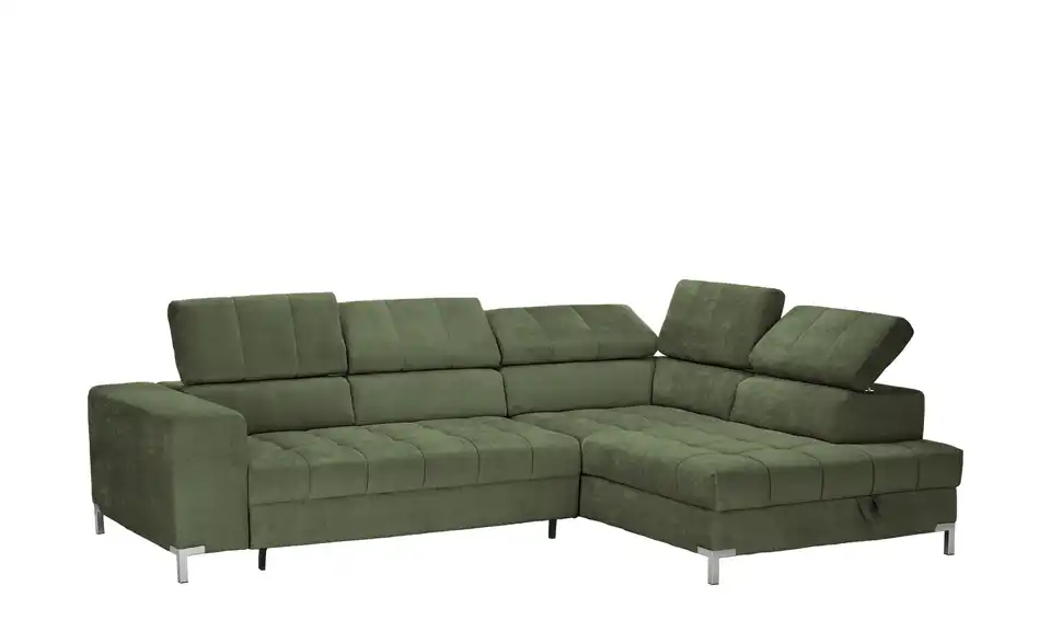 Ecksofa Arte mit verstellbaren Kopfstützen, Funktionsansicht