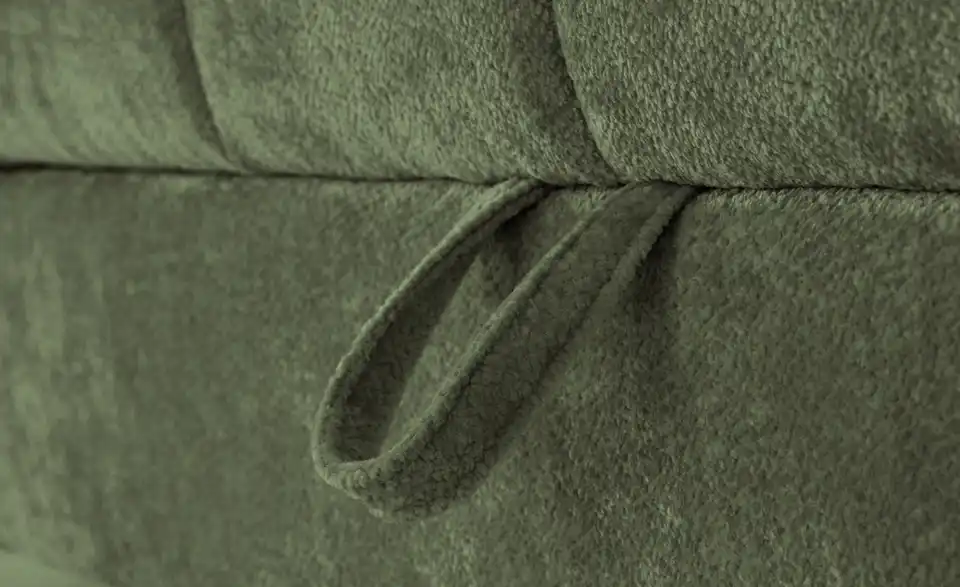 Ecksofa Arte mit verstellbaren Kopfstützen, Detailansicht