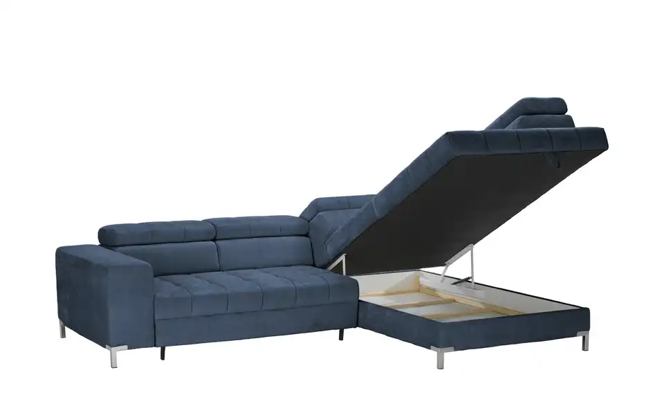 Ecksofa Arte mit verstellbaren Kopfstützen, Funktionsansicht