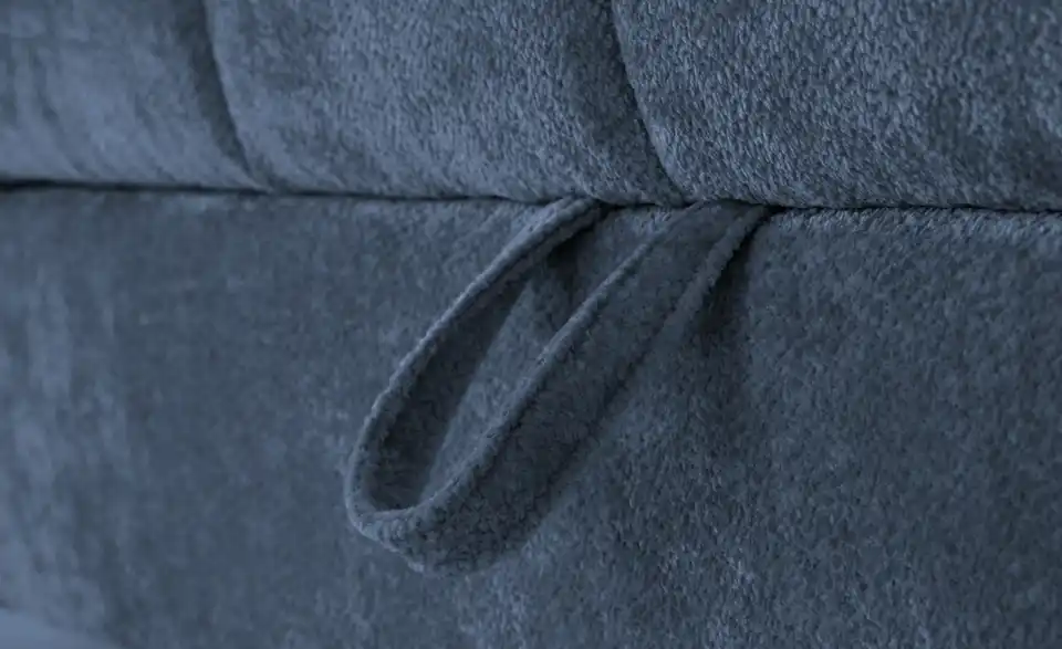 Ecksofa Arte mit verstellbaren Kopfstützen, Detailansicht