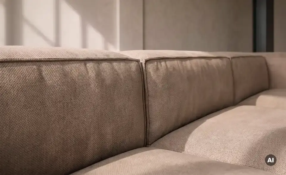 Big Sofa Sienna inklusive Hocker, Detailansicht