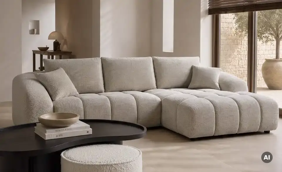 Ecksofa Coco, in Wohnsituation