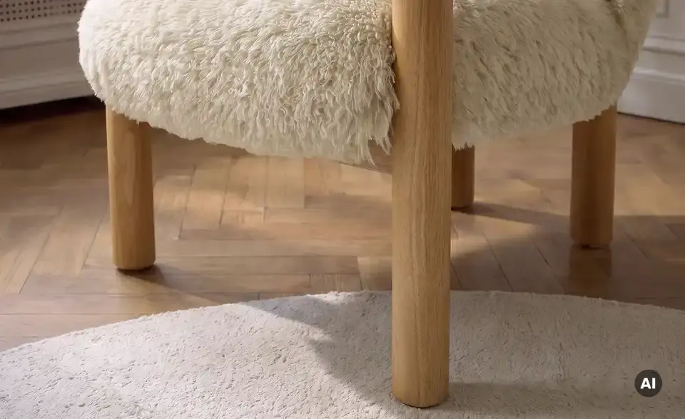 Sessel Vela, Detailansicht