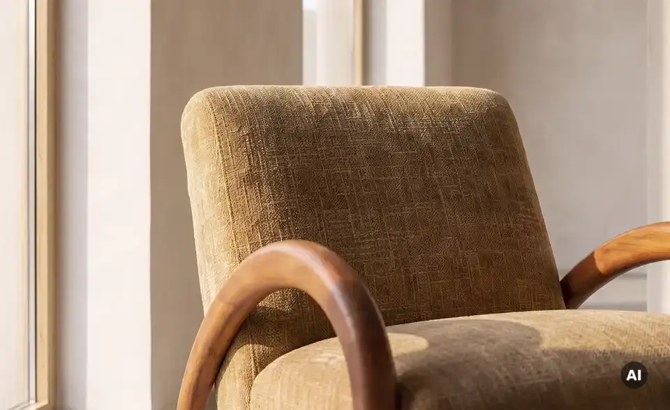 Sessel Feline, Detailansicht