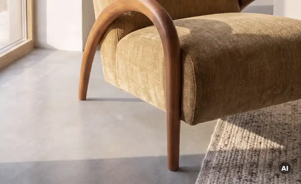 Sessel Feline, Detailansicht