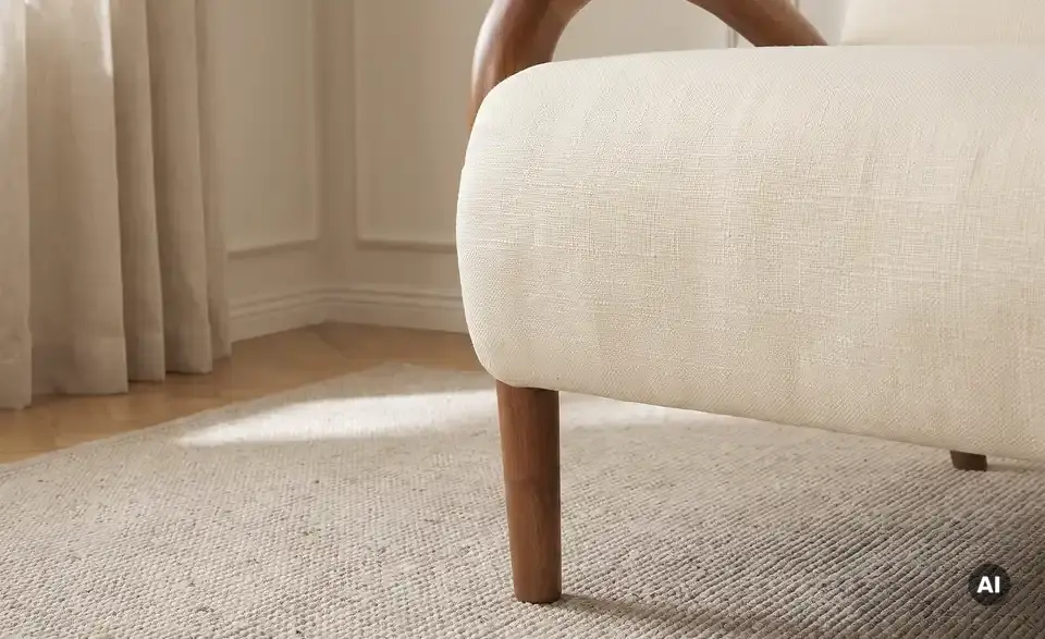 Sessel Feline, Detailansicht