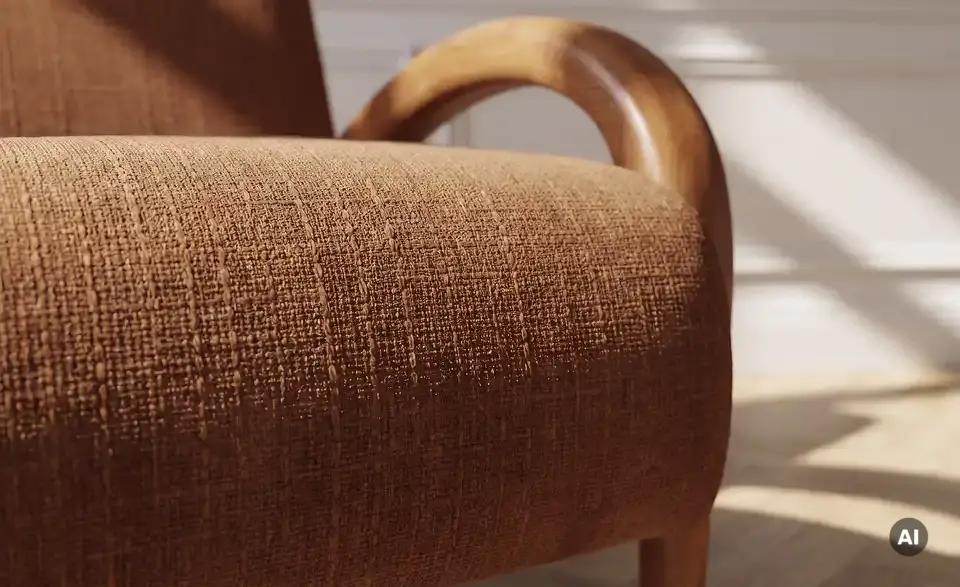 Sessel Feline, Detailansicht
