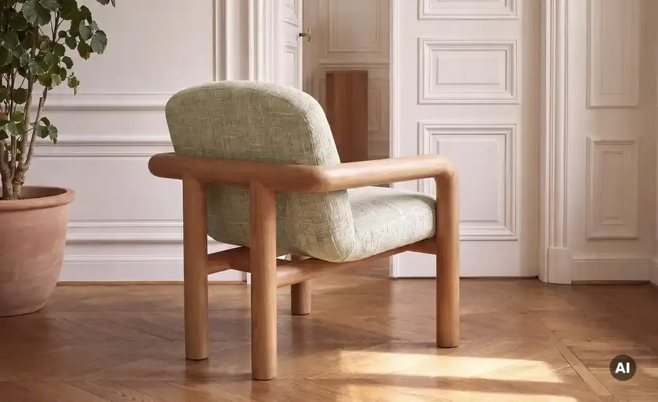 Sessel Vela, Rückansicht