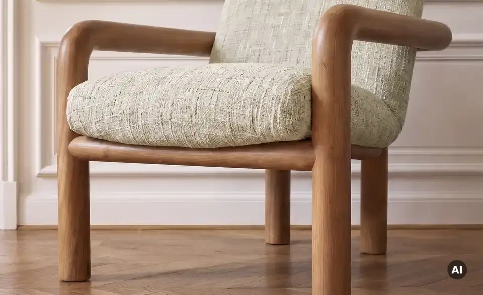 Sessel Vela, Detailansicht