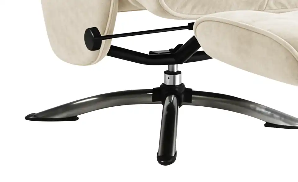 Relaxsessel Betsy grau - Stoff, Detailansicht