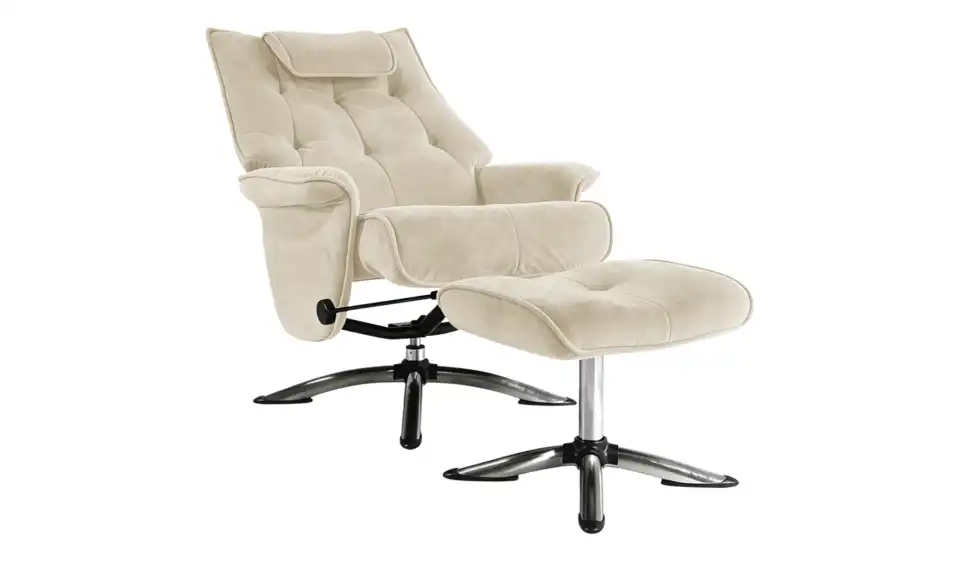 Relaxsessel Betsy grau - Stoff, Funktionsansicht