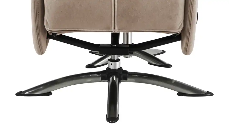 Relaxsessel Betsy grau - Stoff, Detailansicht