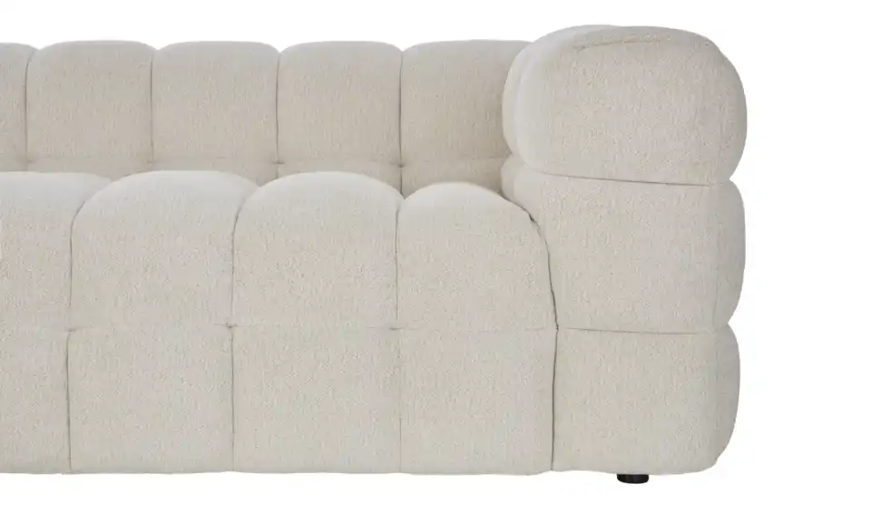 Ecksofa Vibana in moderner Bubble-Optik, Detailansicht