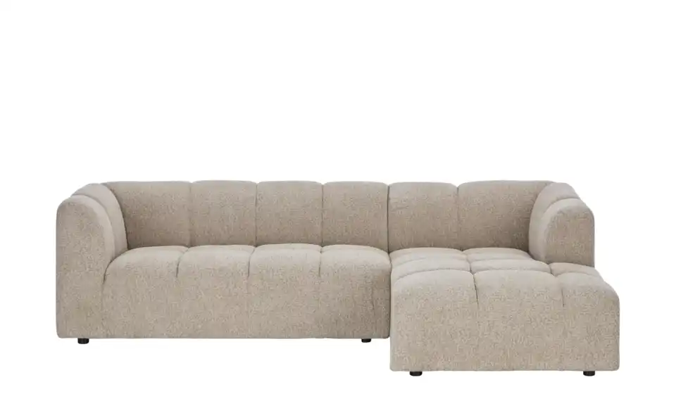 Ecksofa Vilda in moderner Bubble Optik, Frontansicht