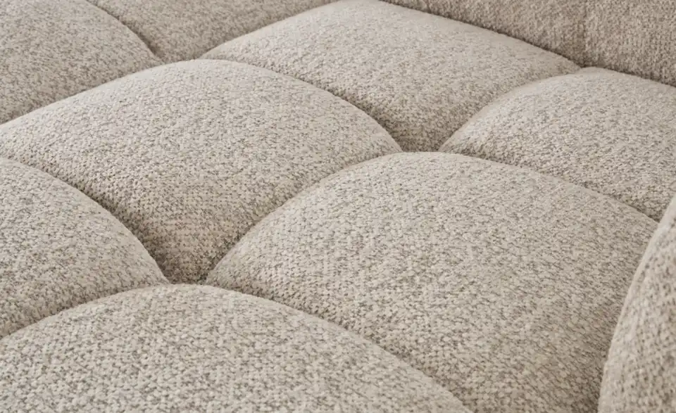Ecksofa Vilda in moderner Bubble Optik, Detailansicht