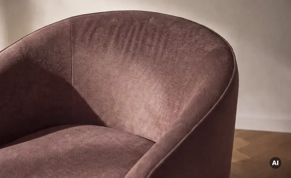 Drehsessel Lumi, Detailansicht