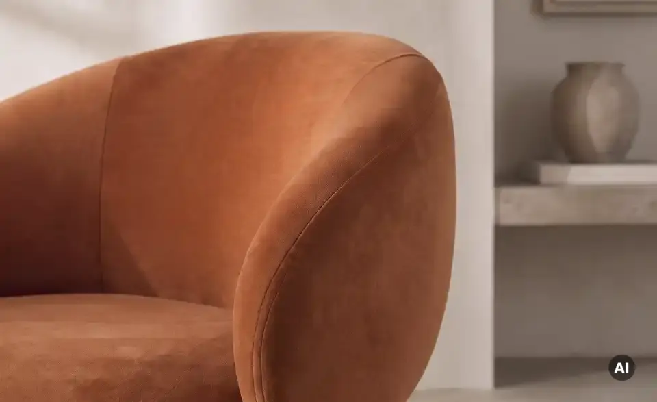 Drehsessel Tori, Detailansicht