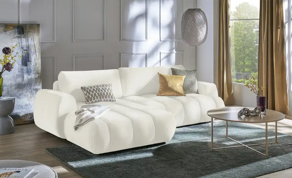 uno Ecksofa Passo mit Schlaffunktion, in Wohnsituation