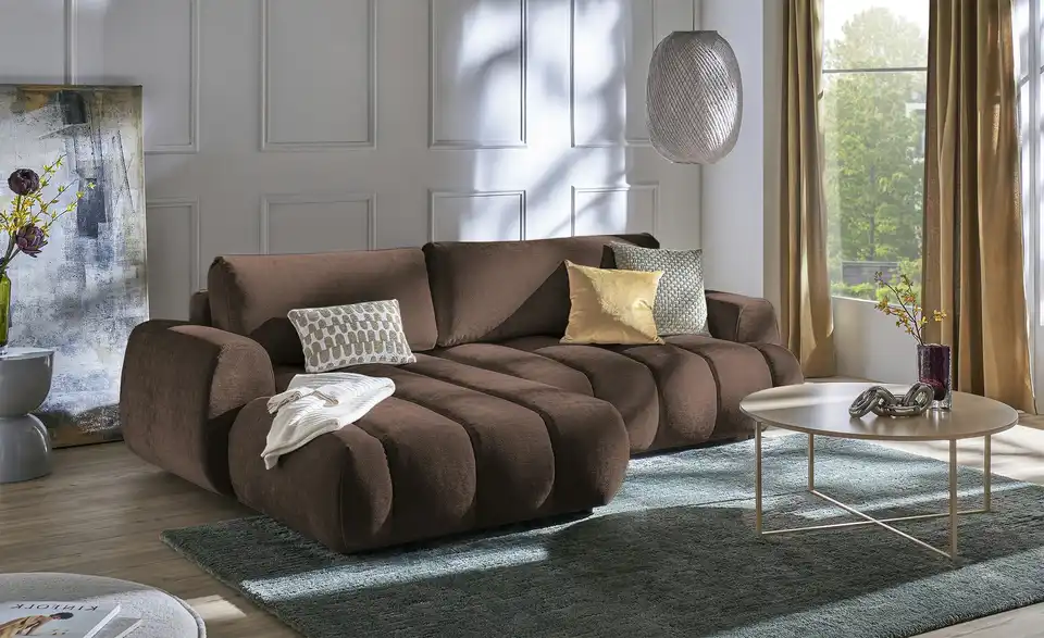 uno Ecksofa Passo mit Schlaffunktion, in Wohnsituation