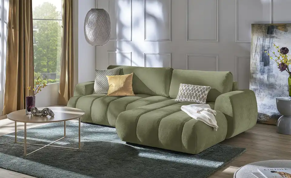 uno Ecksofa Passo mit Schlaffunktion, in Wohnsituation