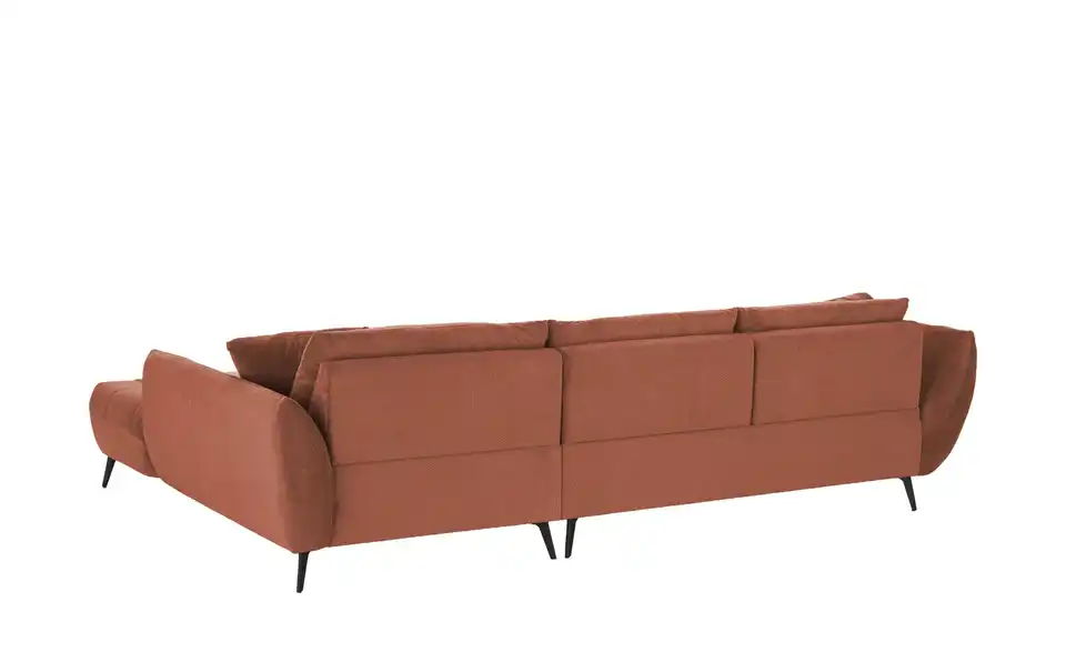 bobb Ecksofa Carly mit Sitztiefenverstellung, Rückansicht