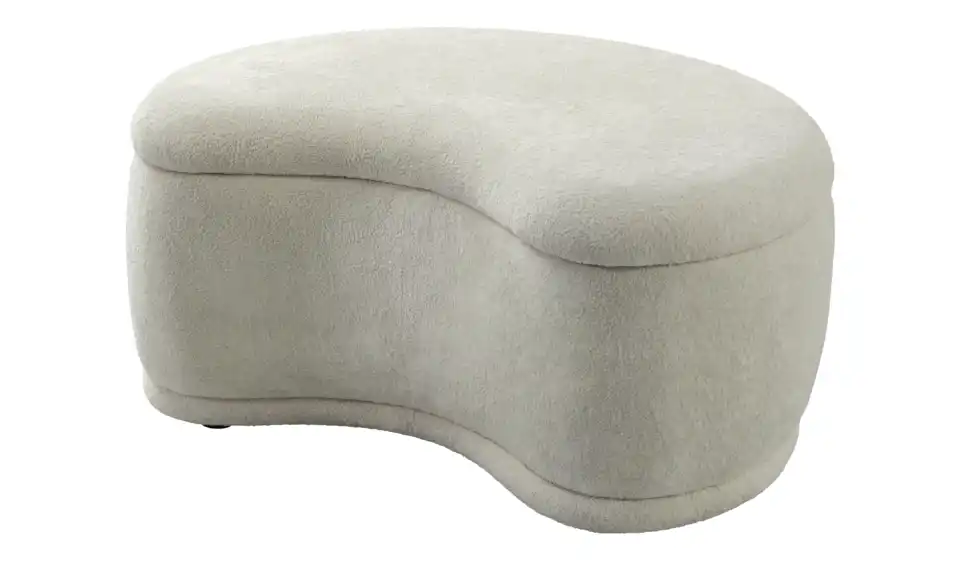 Einzelsofa Vronie mit Stauraumhocker, Perspektive