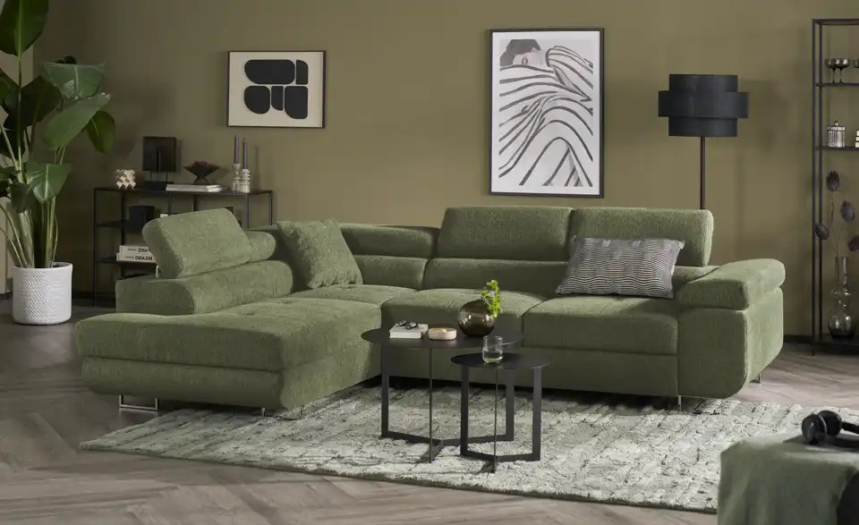 Ecksofa Tereccia mit Schlaffunktion, Funktionsansicht