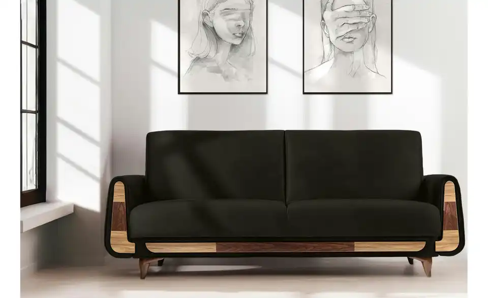 KONSIMO Einzelsofa Gustavo II, in Wohnsituation