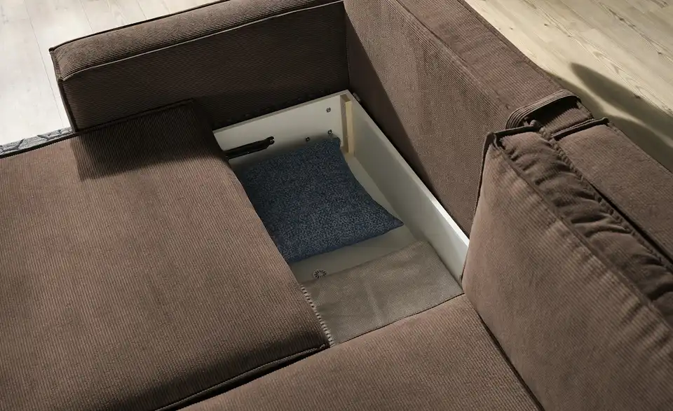 Ecksofa Capri mit Schlaffunktion, Detailansicht