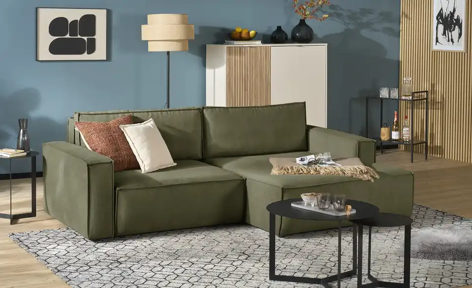 Ecksofa Capri mit Schlaffunktion, Perspektive