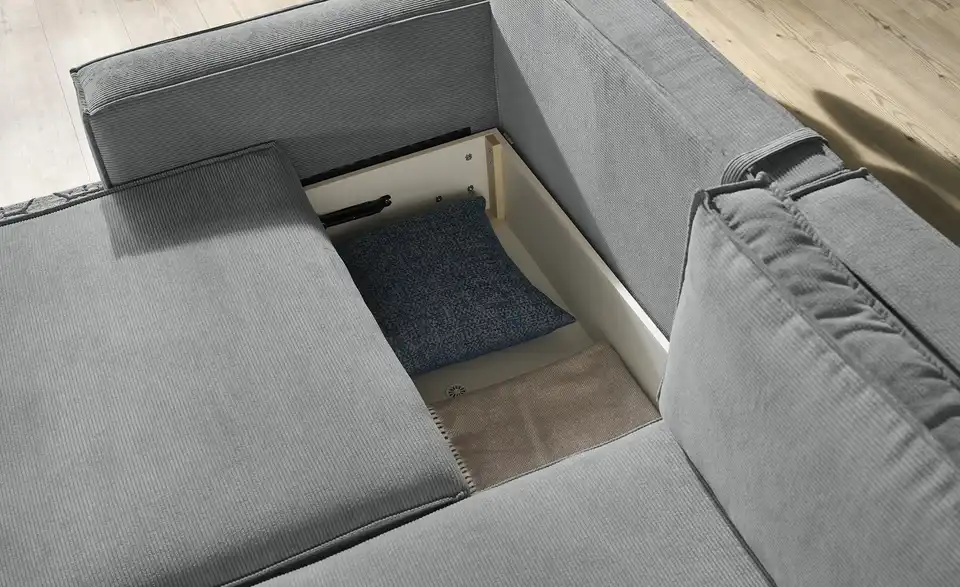 Ecksofa Capri mit Schlaffunktion, Detailansicht
