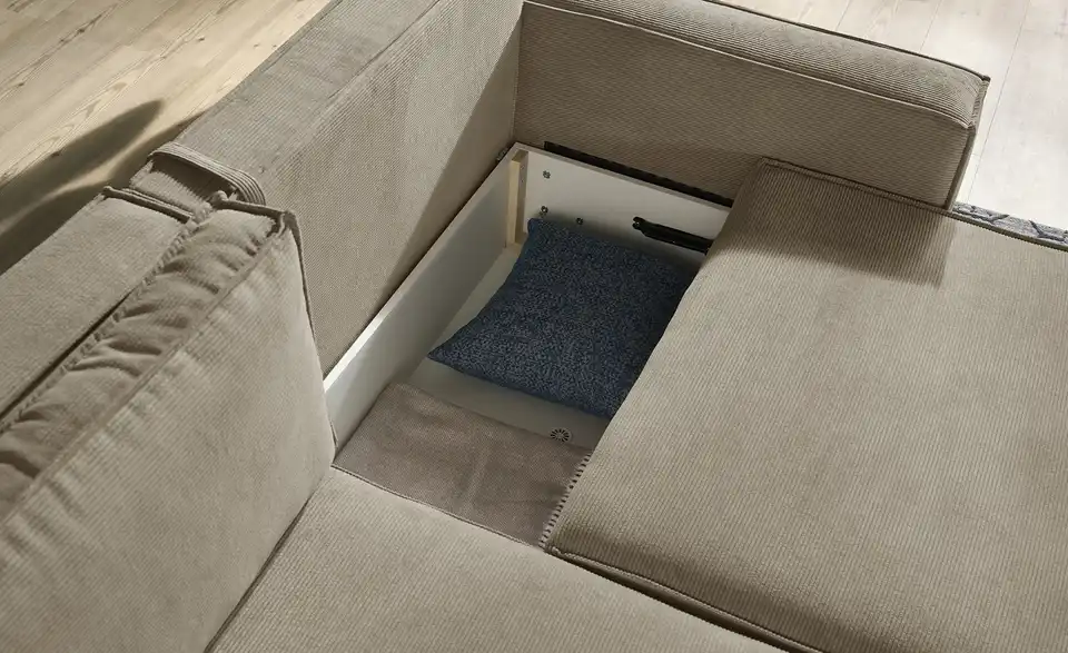 Ecksofa Capri mit Schlaffunktion, Detailansicht